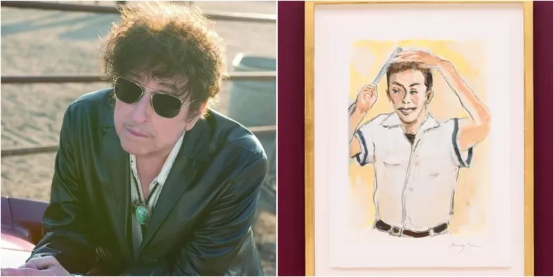 Musisi Legendaris Bob Dylan Adakan Pameran Lukisan Tunggal