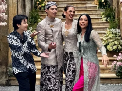 Taskya Namya di acara siraman Luna Maya. Foto : Instagram/taskyanamya