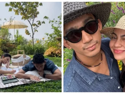 Ariel Tatum dan Daffa Wardhana kencan estetik. Foto : Tiktok/Ariel Tatum