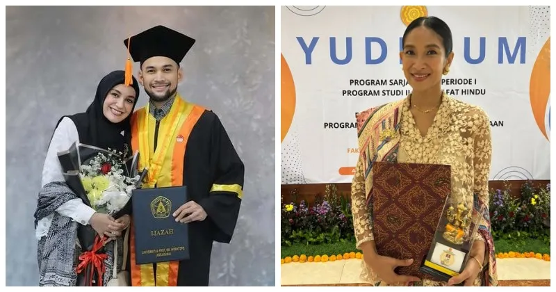 Usia Bukan Halangan, Artis-Artis Ini Sukses Raih Sarjana