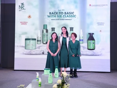 PERAWATAN RAMBUT: Peluncuran dua varian terbaru NR (Nature & Reserch). (Foto: Dok. Pri)