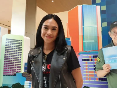 Taskya Namya ditampar Luna Maya di film horor 'Jalan Pulang'. Foto: Dok. Agnes/Nyata