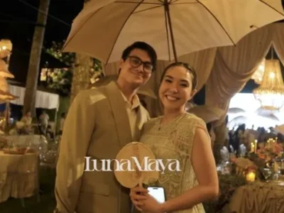 Gisel bersama Cinta Brian. Foto: YouTube/TS Media