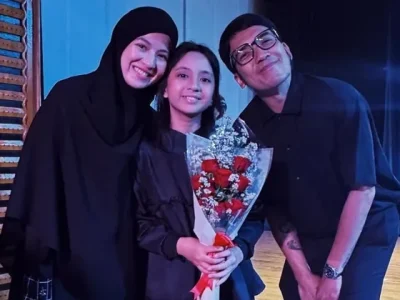 Natasha Rizky dan Desta kompak hadiri wisuda anak pertama(Foto: Instagram/natasharizkynew)