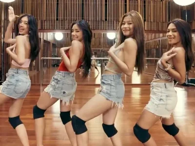 no na bawa budaya khas Indonesia di koreografi ‘Falling in Love’ (Foto: YouTube/no na)