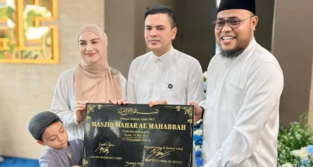 Rampung, Intip Masjid Irish Bella Mahar dari Haldy Sabri