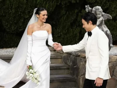 Amanda Rawles menikah dengan Adriel Susanteo. Foto : Instagram/amandarawles