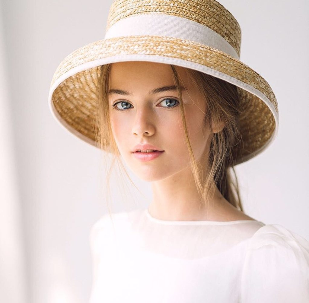 Salah satu fotonya saat menjadi model cilik (Foto: Instagram/kristinapimenova)