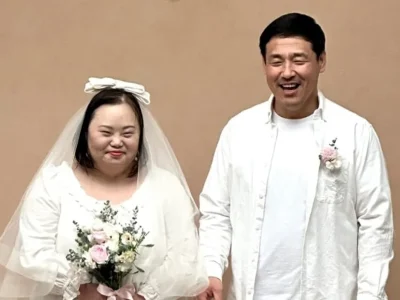 Aktris Jung Eun Hye dan Jo Young Nam resmi menikah. Foto: Dok. Instagram @amazing.grace_mag