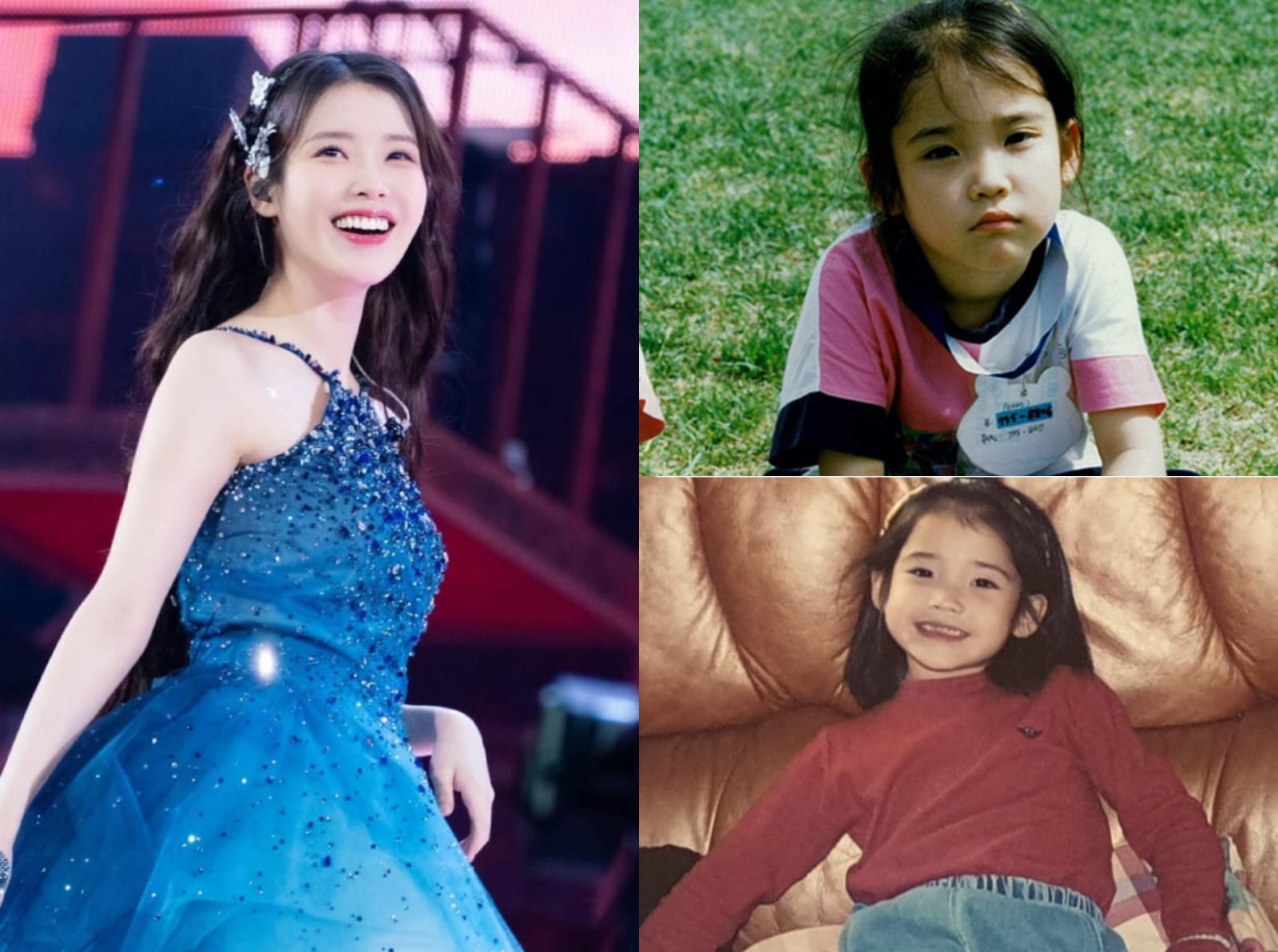 IU berdonasi di hari anak Korea Selatan. Foto: Dok. Pinterest, Instagram @dlwlrma