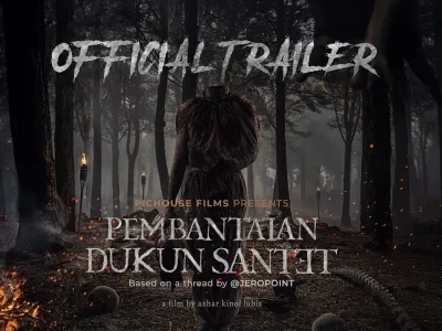 Film horor terbaru 'Pembantaian Dukun Santet' tayang Mei 2025. (Foto: YouTube/MD Pictures)