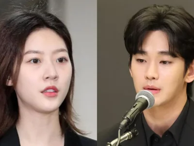 Mendiang Kim Sae Ron berpacaran dengan Kim Soo Hyun sejak SMP hingga kuliah. Foto: Dok. News1