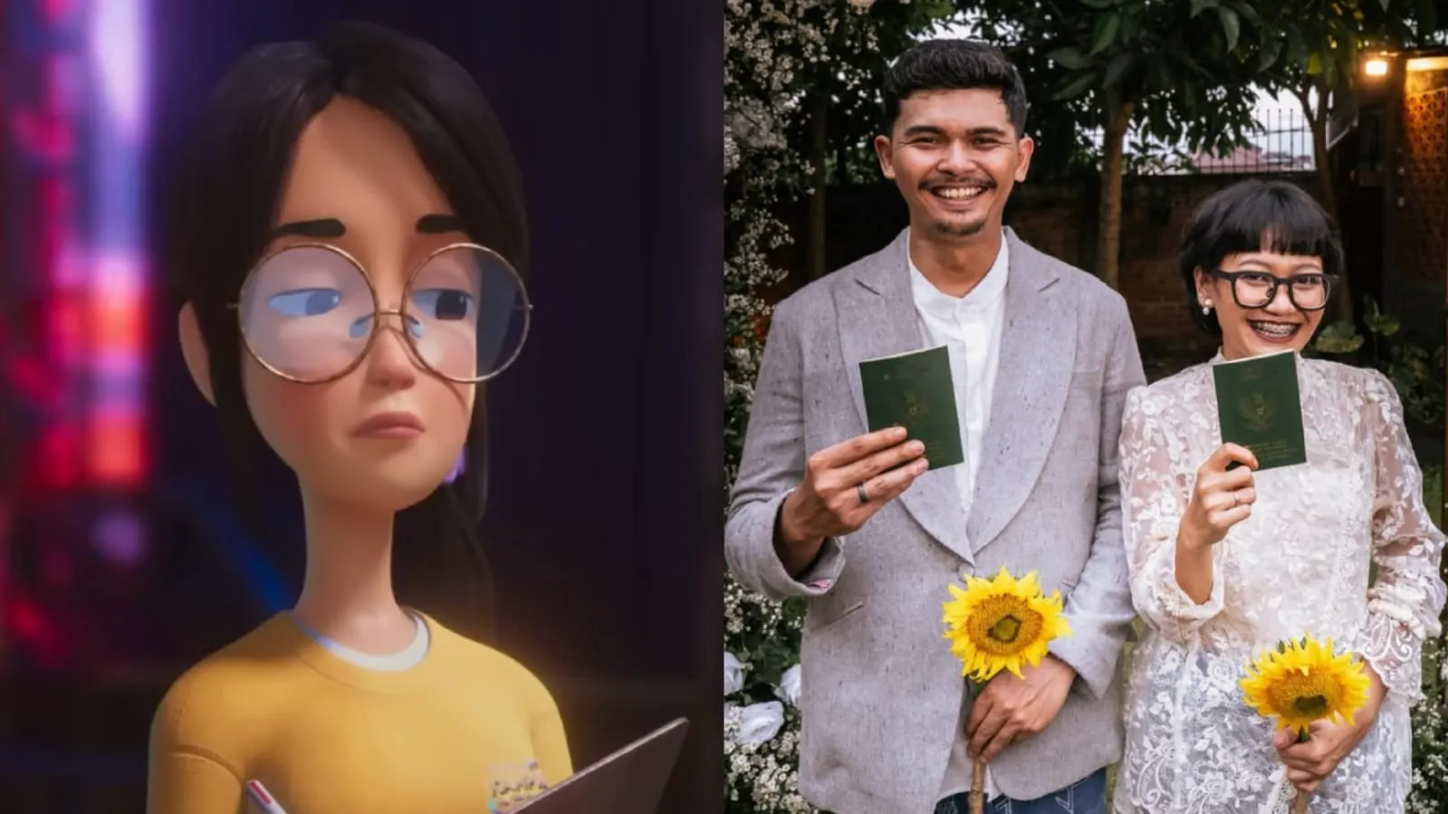 Dubber ‘Jumbo’, Komika Aci Resti Menikah dengan Musisi