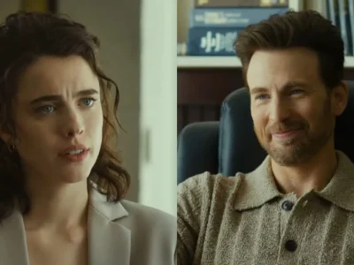 Margaret Qualley dan Chris Evans di film 'Honey Don't'. Foto: Dok. YouTube Focus Features