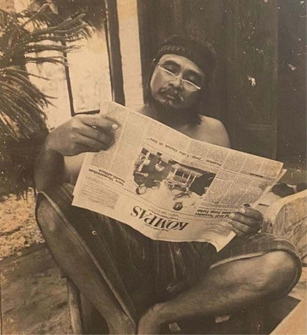 Mendiang Uut Bambang Sugeng. Foto: Dok. Double Flame