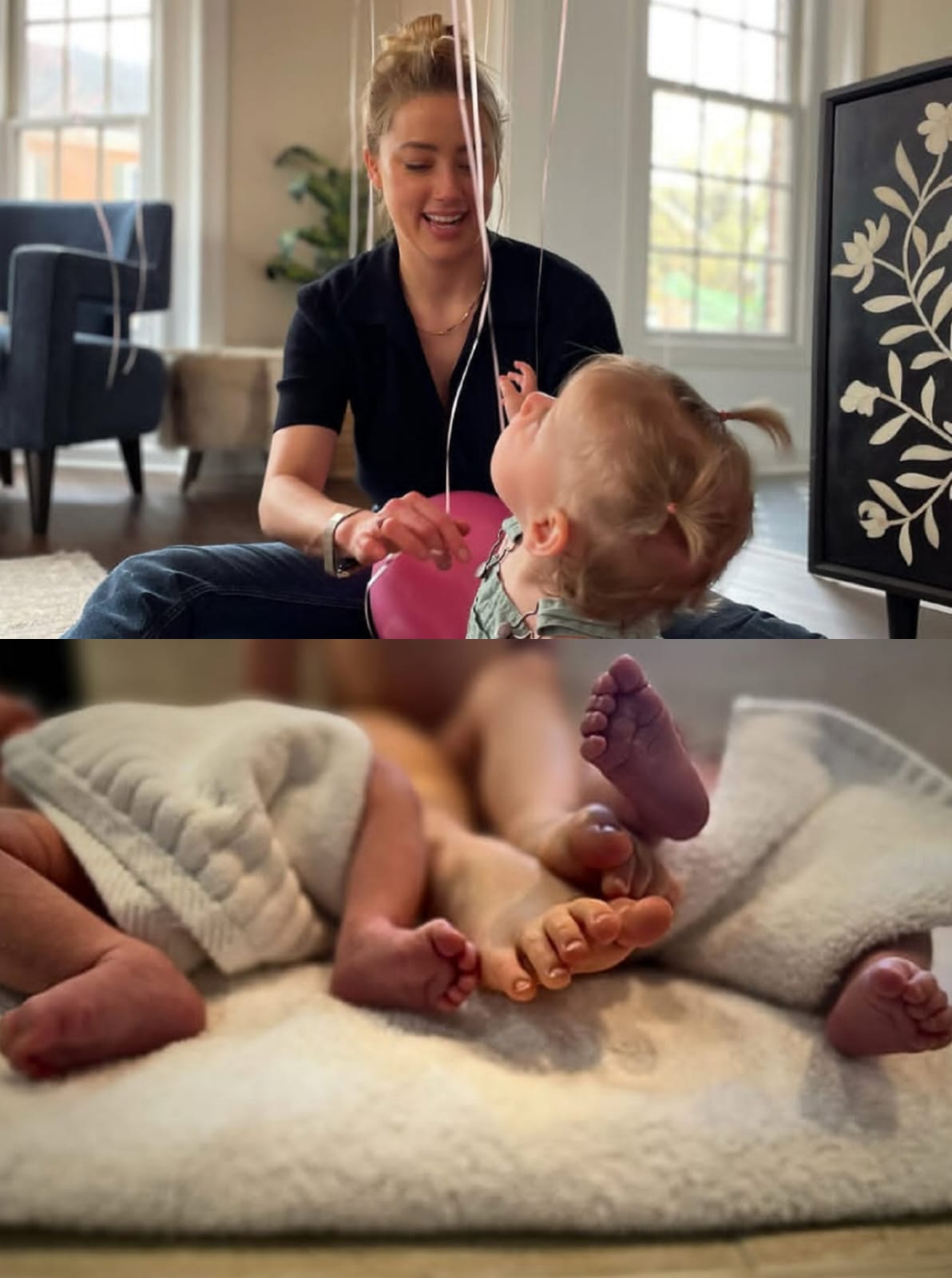 Amber Heard kini menjadi ibu tiga anak. Foto: Dok. Instagram @amberheard