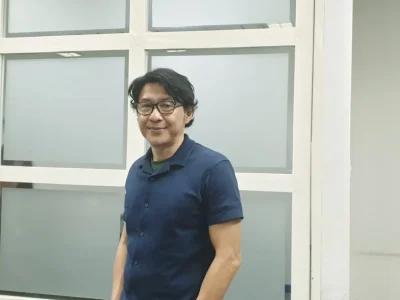 Agus Kuncoro membintangi film horor terbaru 'Gundik'. (Foto: Agnes/Nyata)