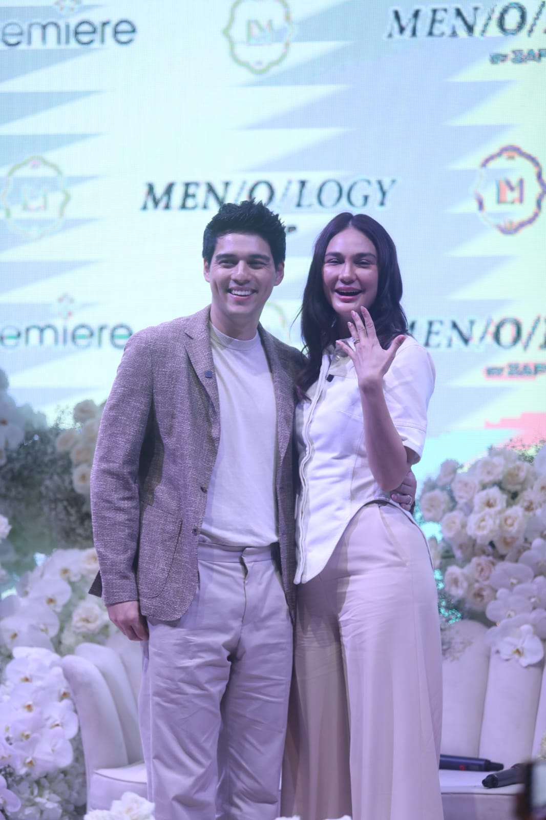 Luna dan Maxime yang kini menjadi suami-istri. Foto: Dok. Reza/Nyata