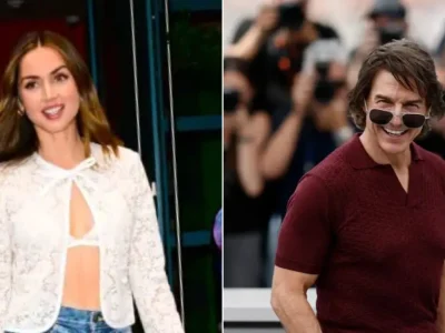 DIISUKAN PACARAN: Ana de Armas dan Tom Cruise. (Foto: Kolase GC dan Journalist)