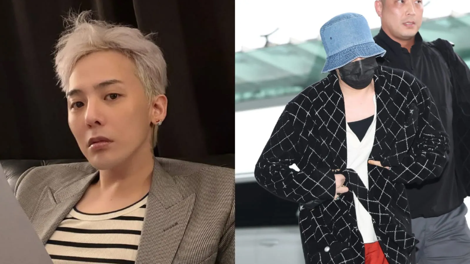 Tren Baru? Gaya Unik G-Dragon Pakai Jubah Mandi ke Bandara