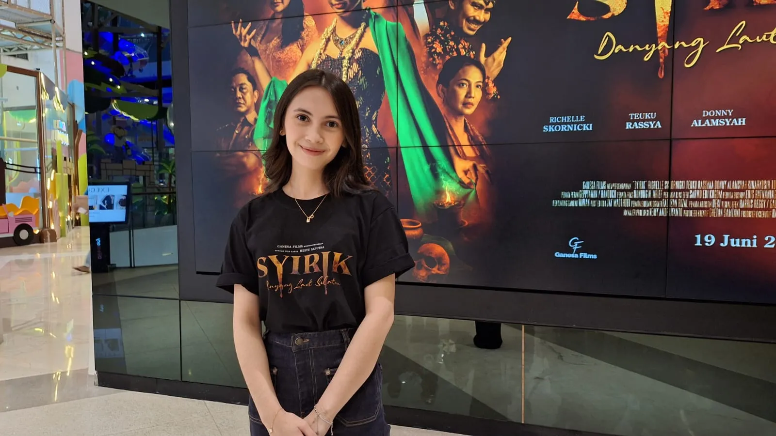 Richelle Skornicki Tunjukkan Totalitas Sebagai Penari di Film ‘Syirik’