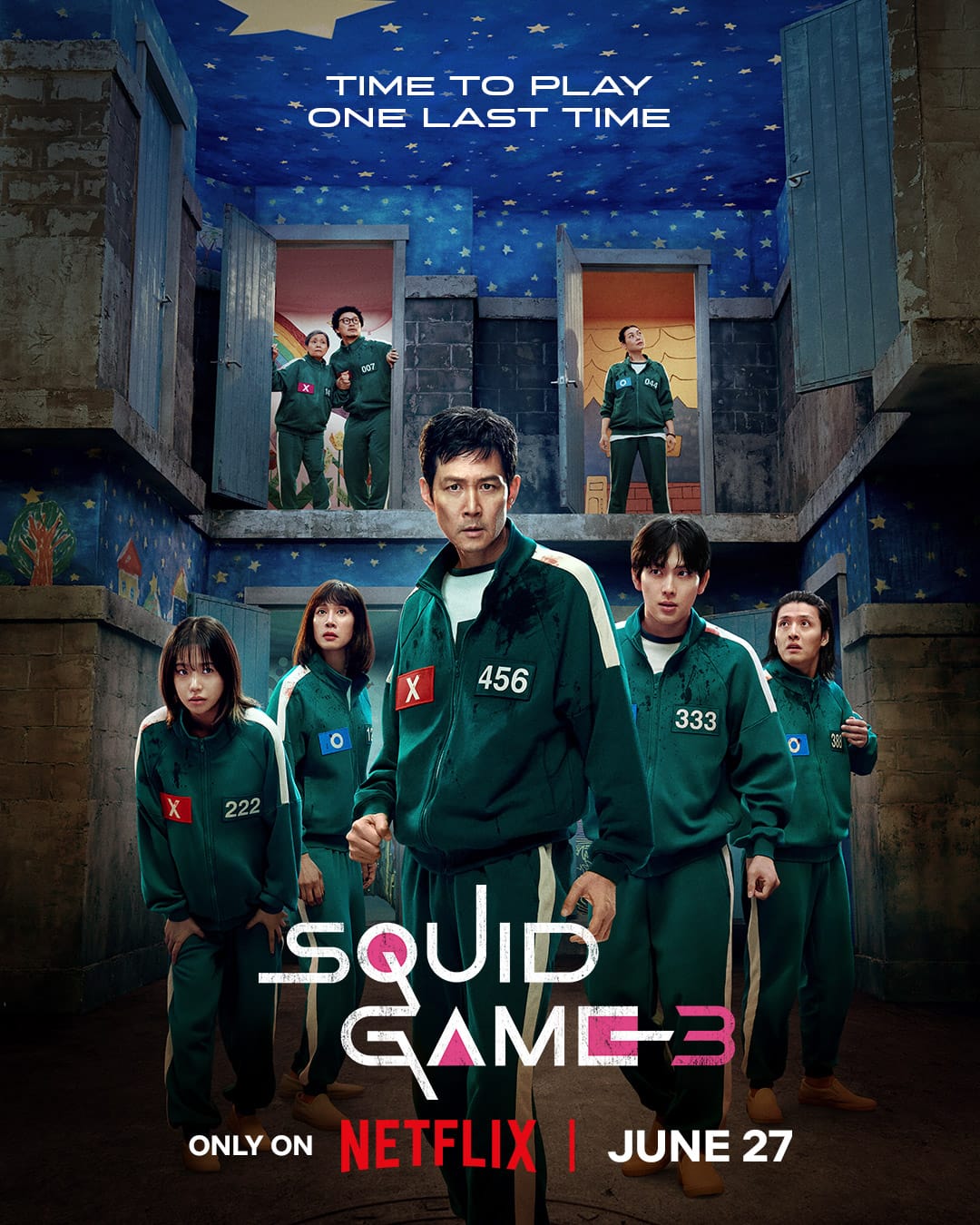 Poster terbaru 'Squid Game 3'. Foto: Dok. X @NetflixKR