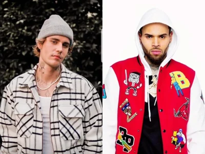 Justin Bieber dan Chris Brown. (Foto: Pinterest)
