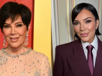 Transformasi wajah Kris Jenner yang kini jauh terlihat lebih muda. Foto: Dok. Kolase Just Jared, Instagram @krisjenner