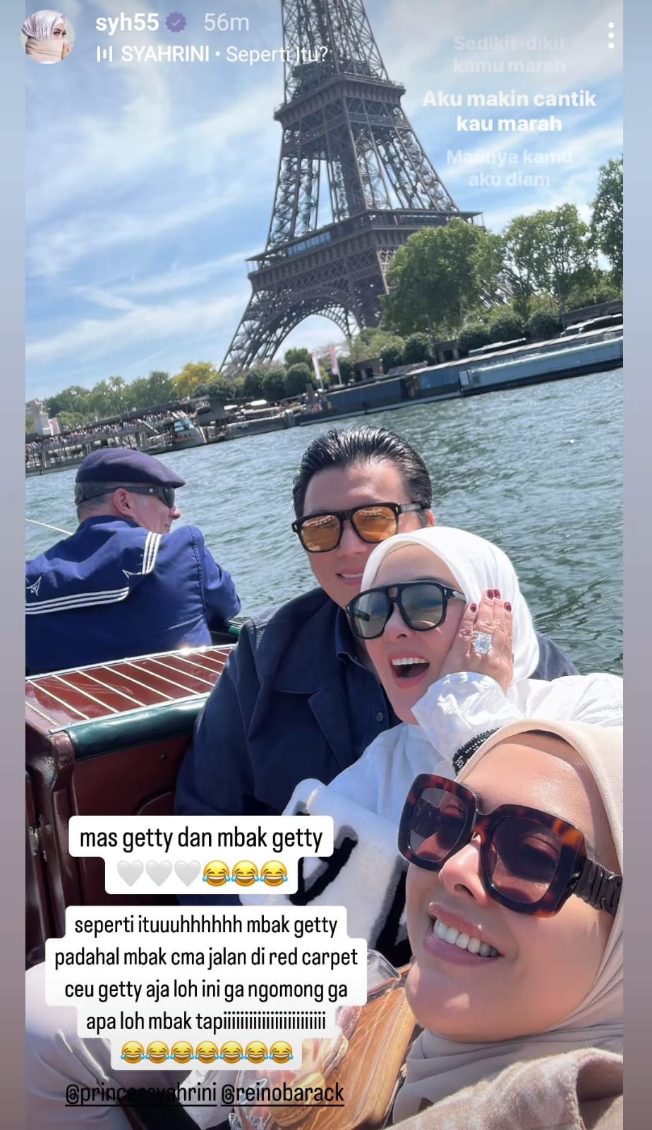 Aisyahrani menyinggung soal penampilan red carpet. Foto: Dok. Instagram @syh55