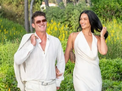 RESMI MENIKAH: Pasangan selebriti Robin Thicke dan April Love Geary. (Foto: Instagram/aprillovegeary)