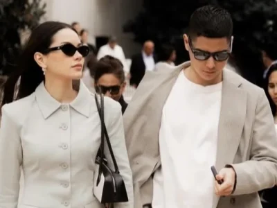 Gaya elegan dan stylish Alyssa Daguise dan Al Ghazali saat hadir di pernikahan saudara (Foto: Instagram/alyssadaguise)