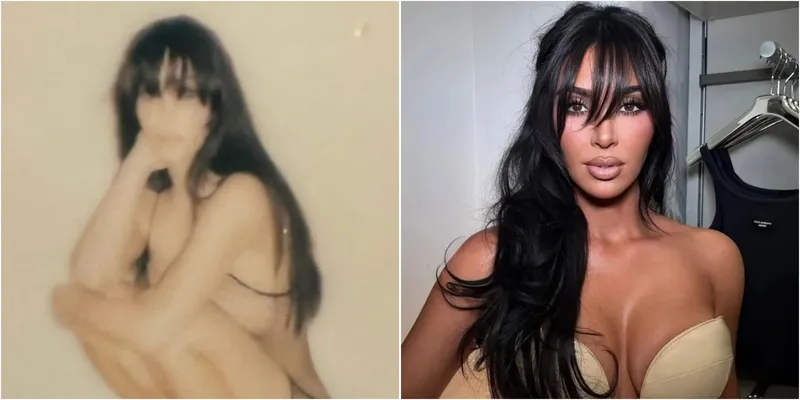Potong Poni, Bianca Censori Diduga Tiru Gaya Rambut Kim Kardashian