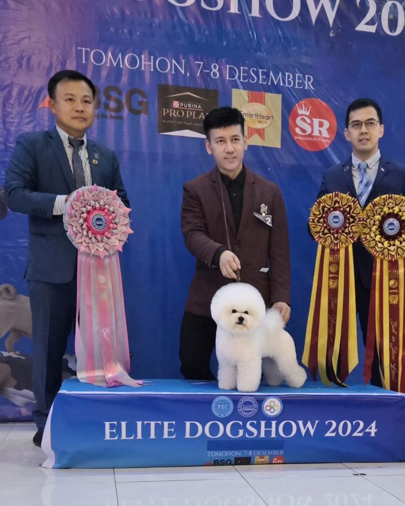 Apple bersama dengan handler Agus Riyanto (Foto: Dok. Calista)