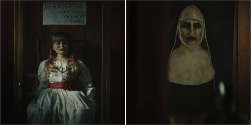 Annabelle dan Valak di trailer (Foto: YouTube/Warner Bros.)