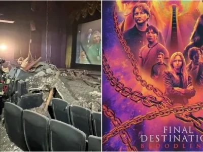 Seorang wanita nyaris tewas saat nonton ‘Final Destination: Bloodlines’ (Foto: X/creepydotorg)