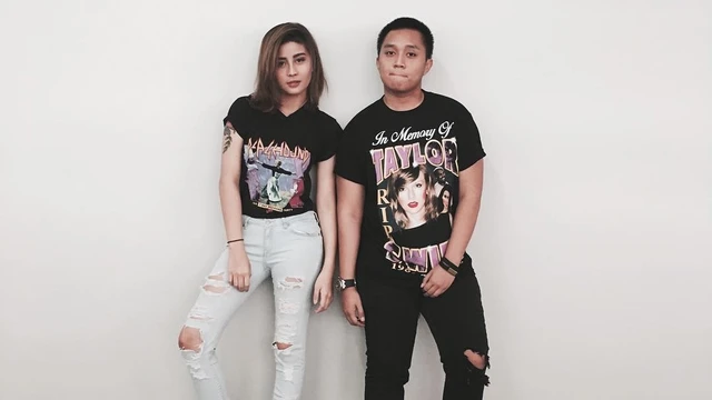 Oka Mahendra dan Awkarin Foto: Instagram/awkarin