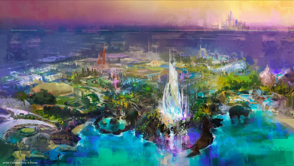 Gambaran Disneyland Abu Dhabi. (Foto: Getty via Reuters)