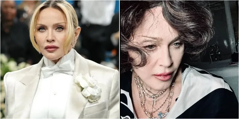 Kenang Mendiang Ibu, Madonna Pamer Rambut Cokelat Gelap