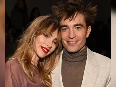 Robert Pattinson dan tunangannya, Suki Waterhouse (Foto: Getty Image/Corbis)