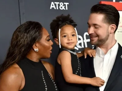 Serena Williams, Olympia, dan Alexis Ohanian (Foto: Dok. Hello!)