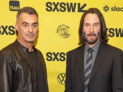 Sutradara Chad Stahelski bersama pemeran ‘John Wick 5’, Keanu Reeves (Foto: Dok. IMDb)
