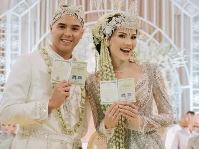 Pernikahan Al Ghazali dan Alyssa Daguise diadakan secara mewah (Foto: Instagram/alyssadaguise)