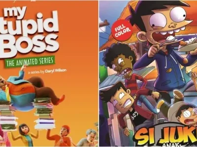 Serial animasi Indonesia (Foto: Dok. IMDb, Gramedia)