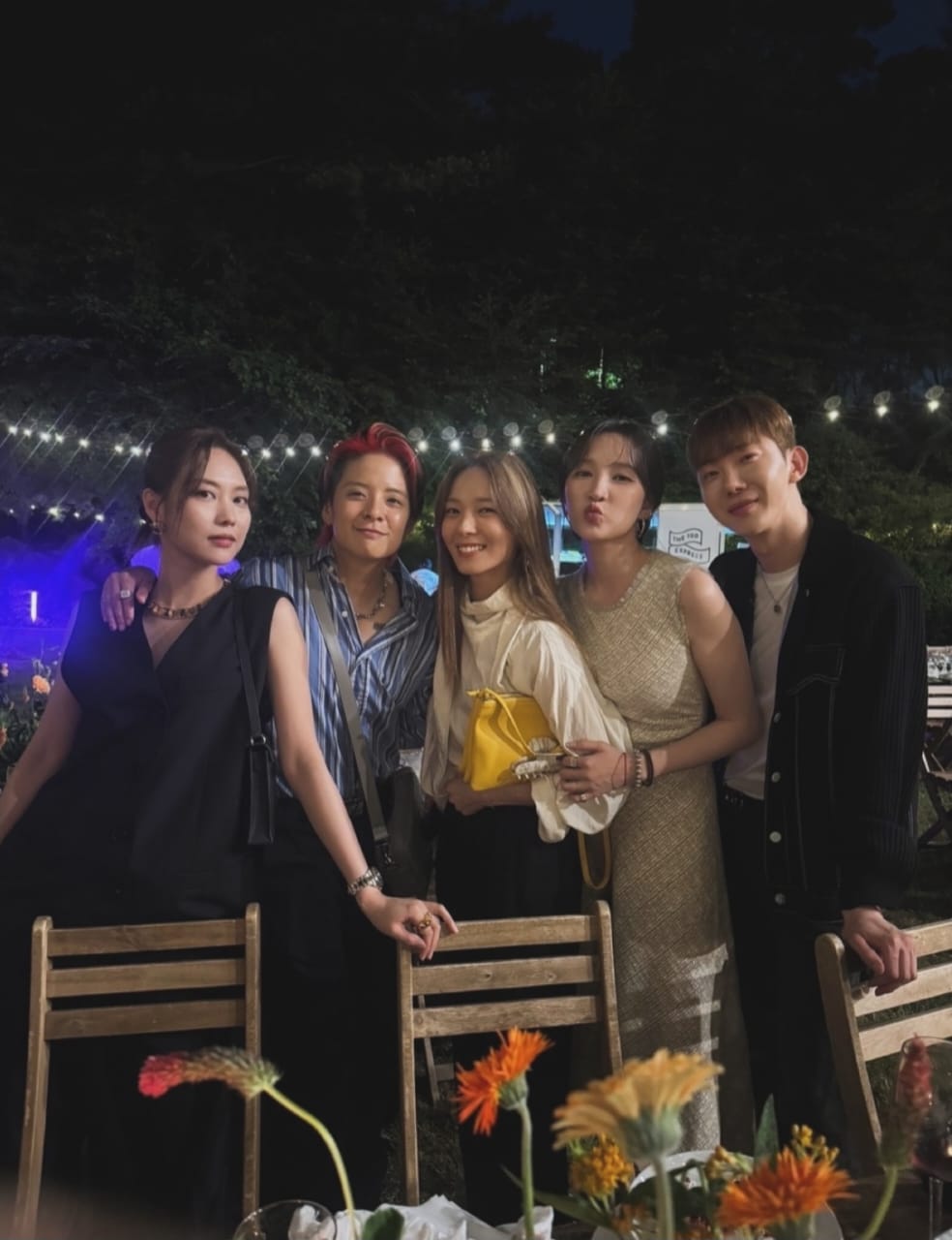 Amber F(x), menghadiri pernikahan rekan sesama idol. Foto: Dok. Instagram @kwon_jo
