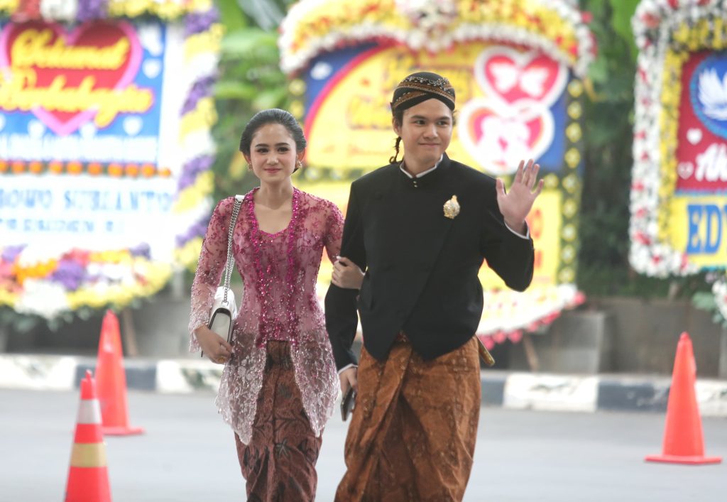 Tissa Biani dan Dul Jaelani tampil tak kalah menawan (Foto: Nyata/Reza)