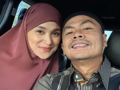 Wendy Cagur dan istri gagal naik haji. Foto : Instagram/revtiayunatasya