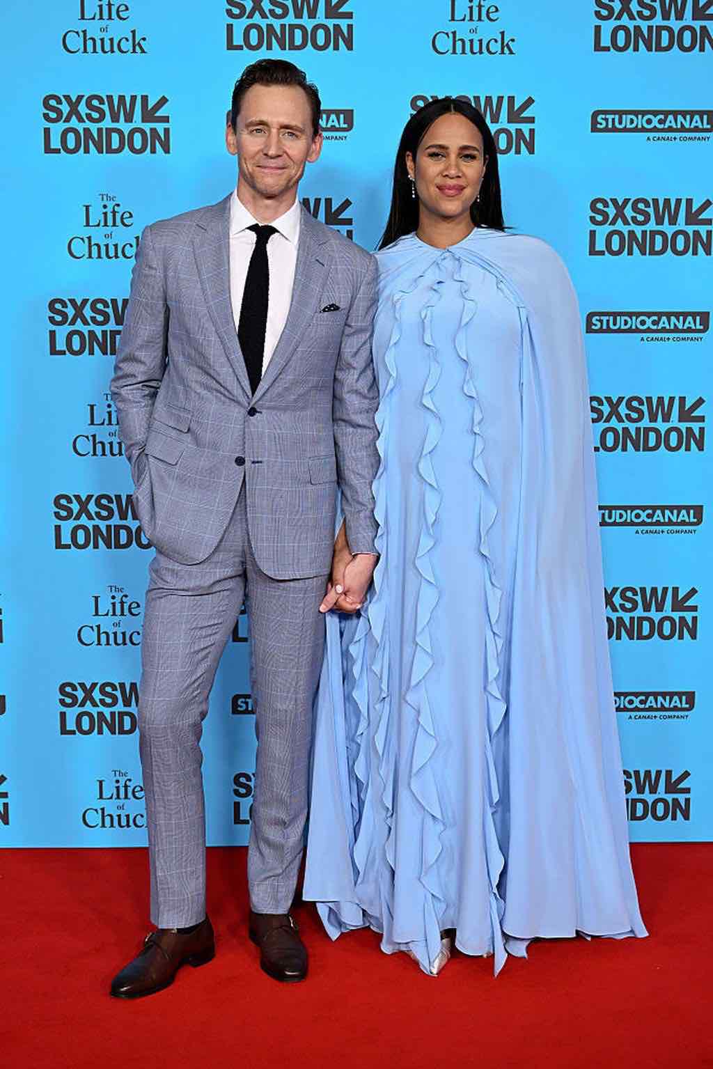 Tom Hiddleston dan Zawe Ashton. Foto : Getty Images