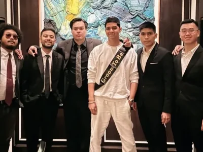 Al Ghazali merayakan pesta melepas masa lajang alias bachelor party menjelang menikah. Foto : Instagram/alghazali