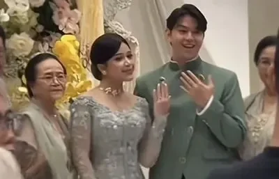 Brisia Jodie dan Jonathan Alden. Foto : TikTok/Blue Sky