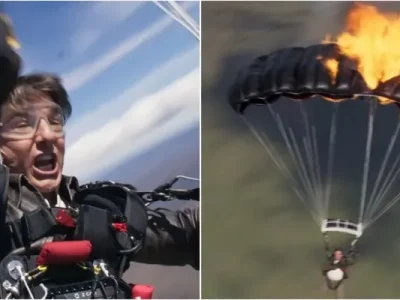 Aksi Tom Cruise di ‘Mission: Impossible’ yang mendapat gelar Guinness World Records (Foto: YouTube/Paramount)